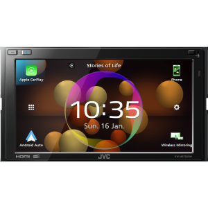 JVC KW-M875DBW - 6.8" Wireless Apple CarPlay Android Auto & Mirroring DAB Bluetooth Stere