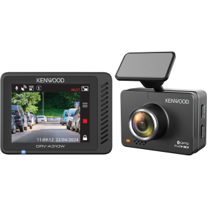 Kenwood DRV-A310W Dashboard Camera with 2.0" LCD HD Recording & Wireless Link With 20GB SD