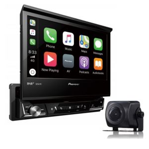 Skip to the beginning of the images gallery Pioneer AVH-Z7200DAB - 7" BT CarPlay/Android DAB Stereo + BC8 Reverse Camera