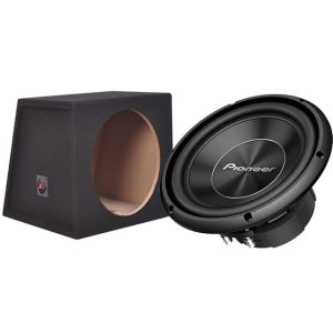 Pioneer TS-A250D4 - 10 inch 1300W Subwoofer With 10" Box Enclosure