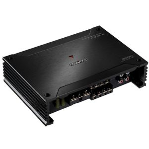 Kenwood X302-4 - X-Series 4 Channel Class D Bridgeable Car Amplifier 600W