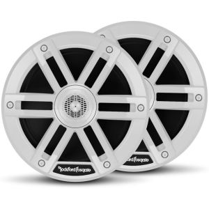Rockford Fosgate M0 6.5" 2-Way Full-Range Marine Grade Speakers - White