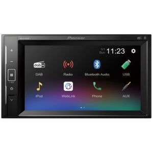 Pioneer DMH-A240DAB - 6.2" Mechless Android Mirroring Bluetooth DAB Stereo