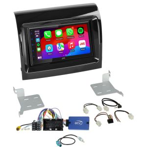 JVC KW-M593BT - 6.8" CarPlay Android Stereo Upgrade for Citroen Jumper/Relay (250) 2014-2022