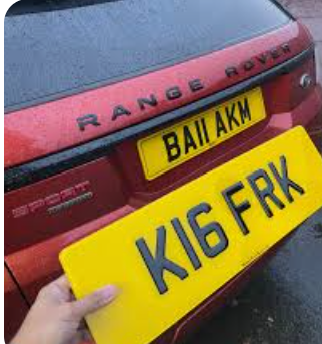 Oversize Number Plates UK – Custom Large Registration Plates