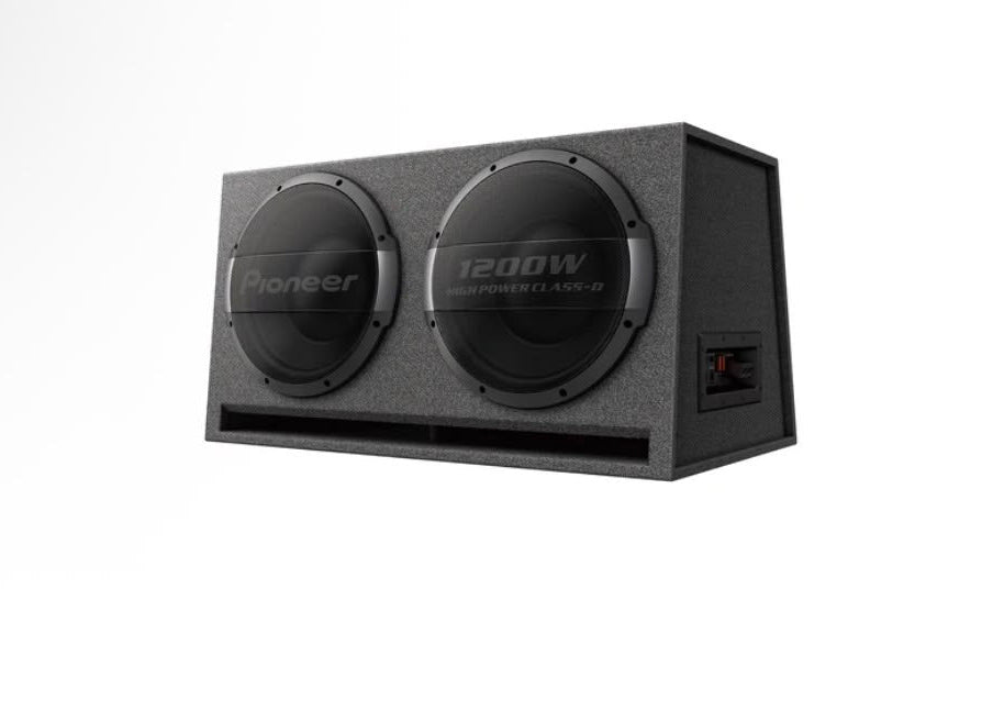 TS-WX1220AH twin 12" bass reflex subwoofer with built-in amplifier 3000 W