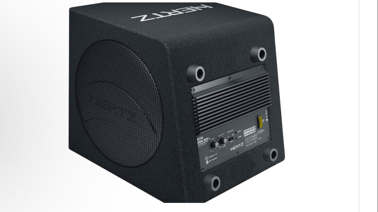 HERTZ DBA 200.3 8" 140Watt 4ohm Subwoofer