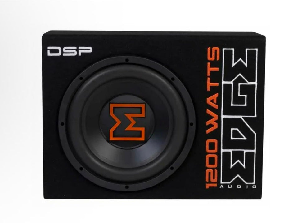 EDGE 12" 1200W Subwoofer Active Bass enclosure
