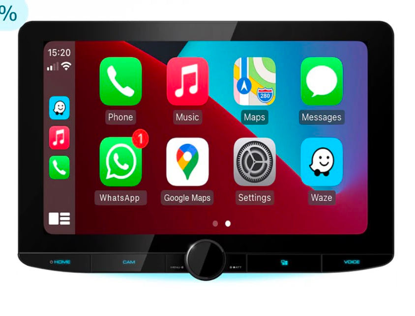 Kenwood DMX9724XDs-10.1 inch Carplay android HI RES Audio