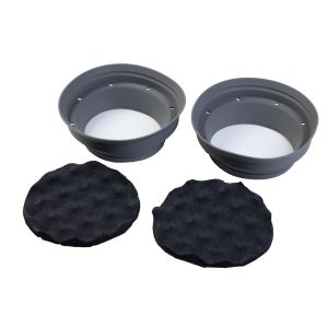 Vibe AVASP8-V2 - Adjustable Speaker 8" Baffle Rubber baffle + Isolator & Deadening
