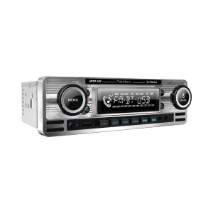 Caliber CALRMD120 - Retro Radio with FM, Bluetooth & Aux Input (Chrome)