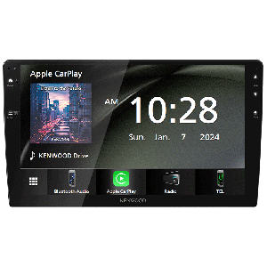 Kenwood DMX80AXS - 9 Inch Wireless CarPlay Android Auto Bluetooth Mirroring Screen