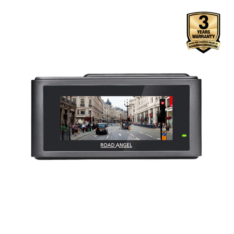 Road Angel Halo Play 4K Single Dash Cam with 3.2" Screen, Parking Mode & Quick Release mounting