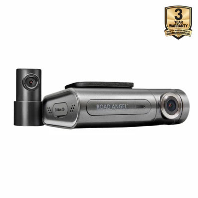Road Angel Halo Pro 2K Front and 1K Rear Dash Cam with Dual Parking Mode