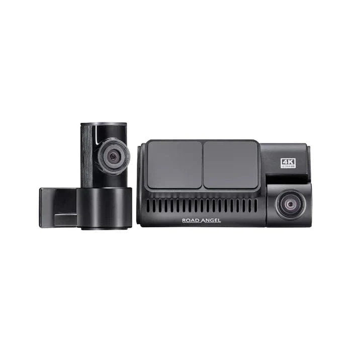 Road Angel Halo Ultima 4K Dual Dash Cam with Parking Mode & Quick Release Mounting